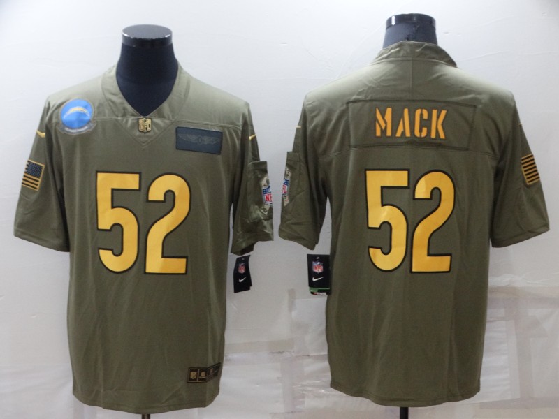 Men's Los Angeles Chargers #52 Khalil Mack Camo Limited Stitched Jersey Men's Los Angeles Chargers #52 Khalil Mack Camo Limited Stitched Jersey